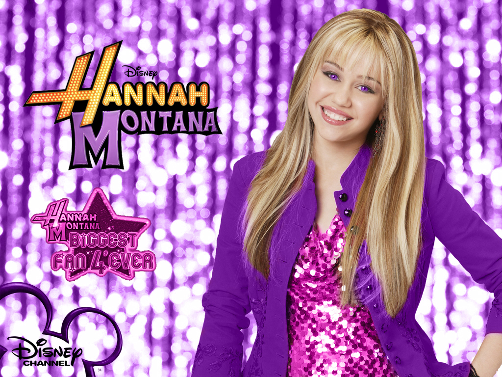 Hannah Montana Season 1 Purple Background wallpaper as a part of 100 days of hannah by dj!!! - hannah-montana wallpaper