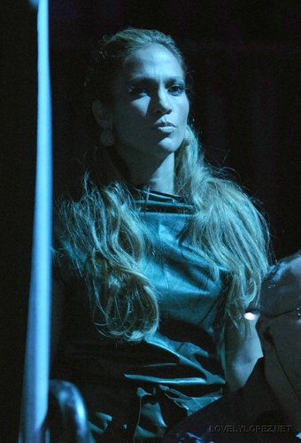  Jennifer Backstage at Marc Anthony's 音乐会 9/10/10