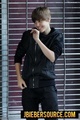 Justin Bieber shooting U smile at New York - justin-bieber photo