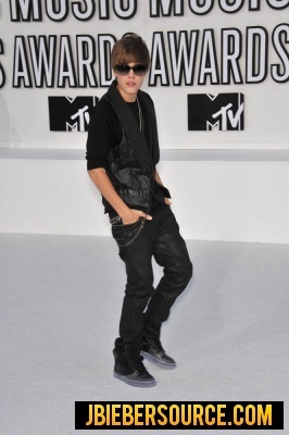 Justin at the VMAs