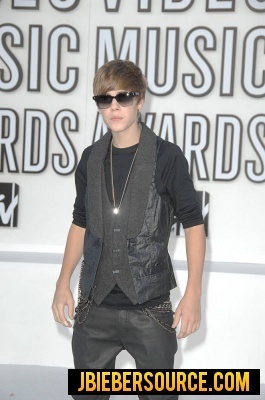 Justin at the VMAs