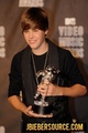 Justin in the VMA 2010 press room - justin-bieber photo