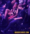 Justin in the audience at the VMAs - justin-bieber photo