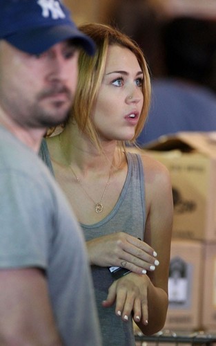  Miley out in LA
