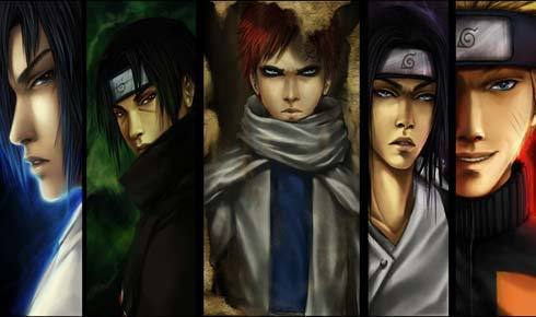 Naruto characters(In some different form???)