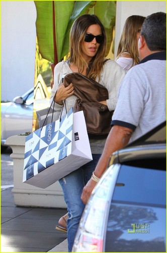  Rachel out in Beverly Hills