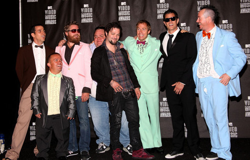  The Cast of Jackass 3D @ the 2010 MTV Video muziek Awards