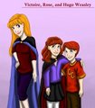 Victorie, Rose and Hugo Weasley - harry-potter photo