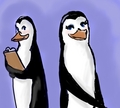 for the Contest: Tara and Kowalski - penguins-of-madagascar fan art