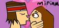 me and Tyler kissing - total-drama-island photo