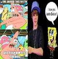 I think sponge bob and Patrick are gonna have a problem...  - spongebob-squarepants fan art