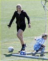 Kate Winslet: Son's Soccer Game with Sam Mendes! - kate-winslet photo
