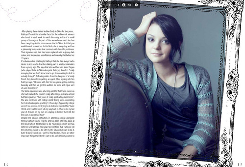Kathryn in Cellardoor Magazine