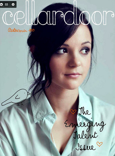 Kathryn in Cellardoor Magazine