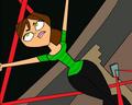 Olivia jumping through lasers - total-drama-island-fancharacters photo