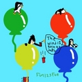 the penguins on balloons - penguins-of-madagascar fan art