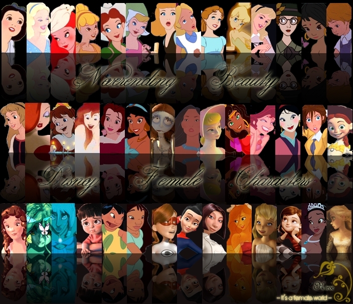Disney Female Animated Characters 