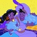 Jasmine and Aladdin - disney-princess icon