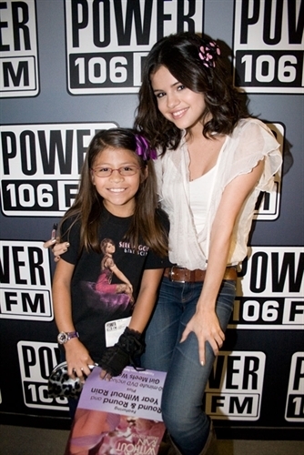 Selena @ power106 FM
