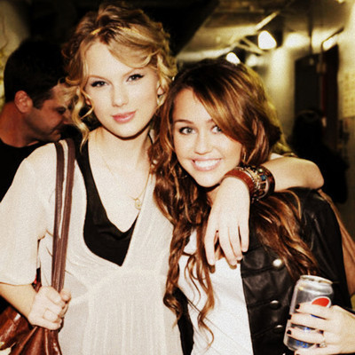 Taylor Swift and Miley Cyrus