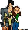 Trent and Angie hugging - total-drama-island-fancharacters photo