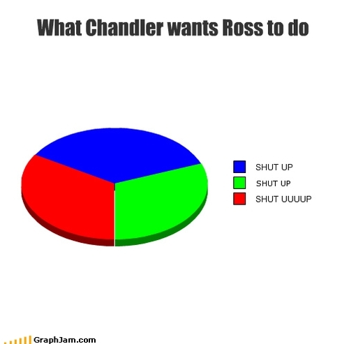  what chandler wants Ross to do