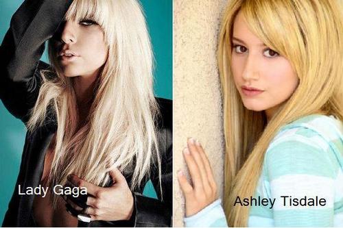 Ashley Tisdale & Lady Gaga