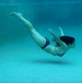 Girl Underwater - deviantart photo
