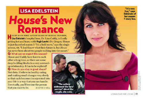  House - US Weekly October 4th - Lisa Edelstein