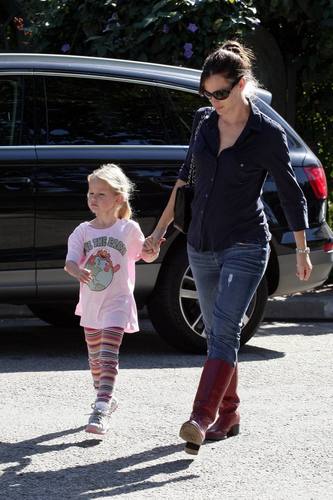 Jen & Violet out and about 9/24/10