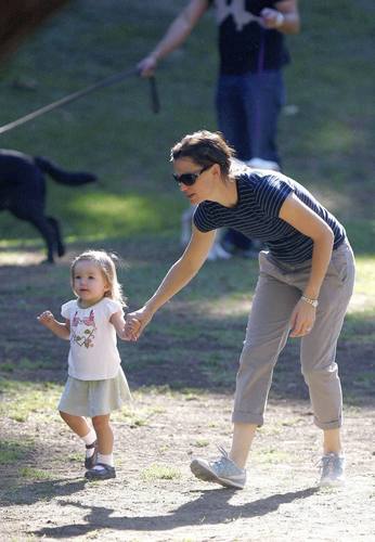  Jen out and about with her girls 9/25/10