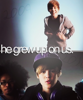 Justin grew up on us!