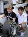 Pictures of Rupert Grint at Singapore Grand Prix 2010! - harry-potter photo