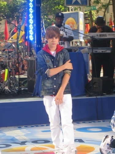 justin bieber today show