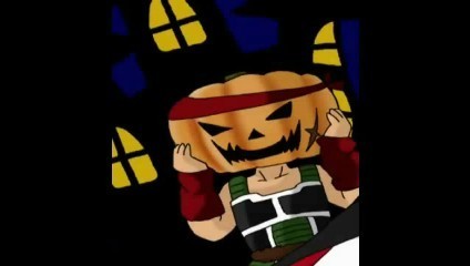 Bardock knows what he's dressing up for halloween this year! 