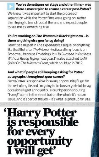 Deathly Hallows in Total Film mag