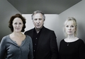Fiona Shaw, Alan Rickman and Lindsay Duncan in the ABBEY THEATRE production of JOHN GABRIEL BORKMAN - harry-potter photo