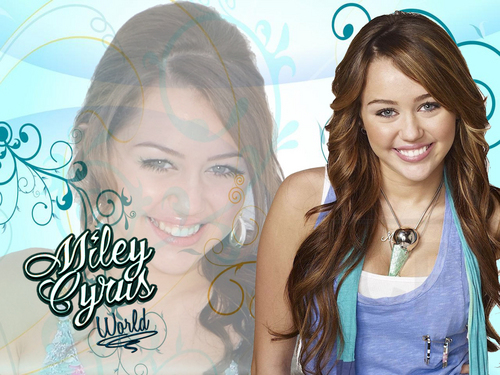 Miley World (New Series) wallpaper 1 as a part of 100 days of hannah by dj!!!!!!!!!