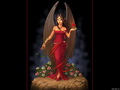 angels - Red Angel wallpaper