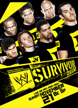  WWE Survivor Series poster 2010