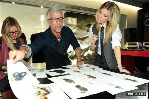  2010-10-02 Armani Exchange Launches StyleBRITY Program with AnnaLynne McCord