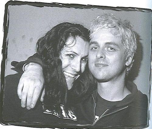 Davey and Billie Joe from Green Day