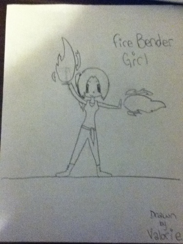 Fire bender girl 