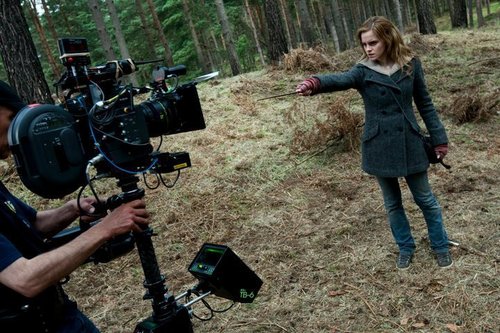 Harry Potter And The Deathly Hallows <3 Behind the scenes