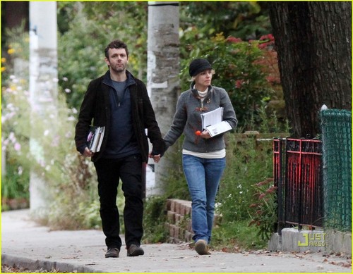 Michael Sheen and Rachel McAdams out in Toronto (October 3)