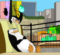 Summer fun - penguins-of-madagascar fan art