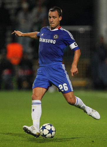 Terry playing for Chelsea