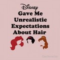 unrealistic expectations - disney-princess photo