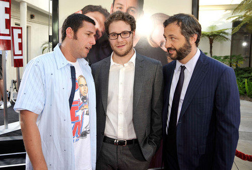 Adam Sandler, Seth Rogen & Judd Apatow @ Funny People Premiere - 2009