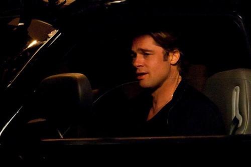  Brad Pitt and Robin Wright Penn Film 'Money Ball'